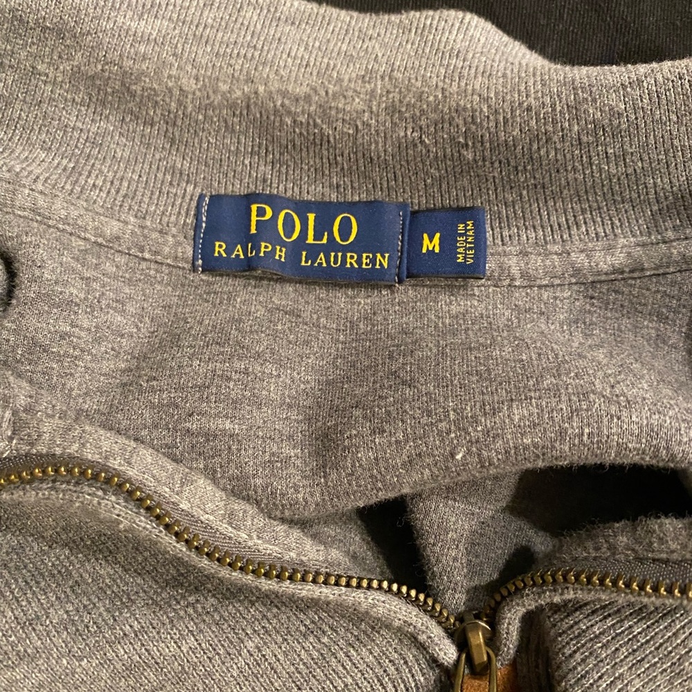 Polo Ralph Lauren Men’s Gray Quarter-Zip - Picture 4 of 4